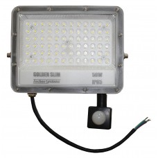 Прожектор LED 50W GOLDEN Slim 220V 5500Lm 6500K IP65 + ДР TNSy (TNSy5001155)