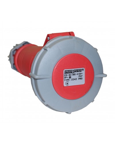 Розетка 2242 PRO переносна 3Р+PЕ 32А 380В IP67 TNSy (TNSy5502056)