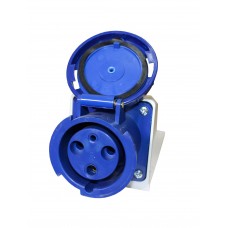 Розетка 133 стаціонарна 2Р+РЕ 63А 220В IP67 TNSy (TNSy5500412)