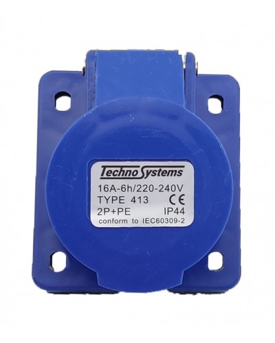 Розетка 413 прихована 2Р+PЕ 16А 220В IP44 TNSy (TNSy5500424)