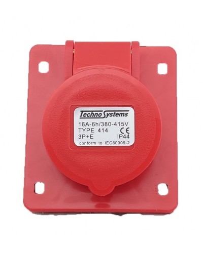 Розетка 414 прихована 3Р+PЕ 16А 380В IP44 TNSy (TNSy5500425)