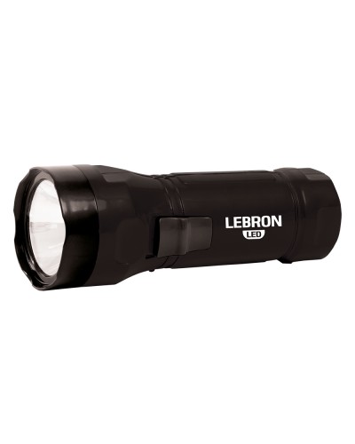 LED ліхтар ручний акумуляторний LEBRON L-HL-10, ABS, чорний, 1W, 250mAh (15-15-10)