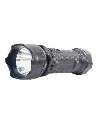 LED ліхтар ручний акумуляторний LEBRON L-HL-12, ABS, чорний, 1W, 250mAh (15-15-12)