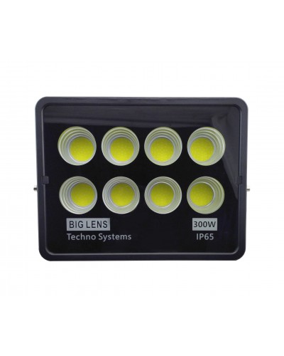 Прожектор светодиодный 300W BIG LENS 220V 24000Lm 6500K IP65 TNSy (TNSy5000650)