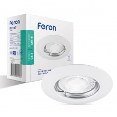 Встраиваемый светильник Feron DL307 белый (15009)