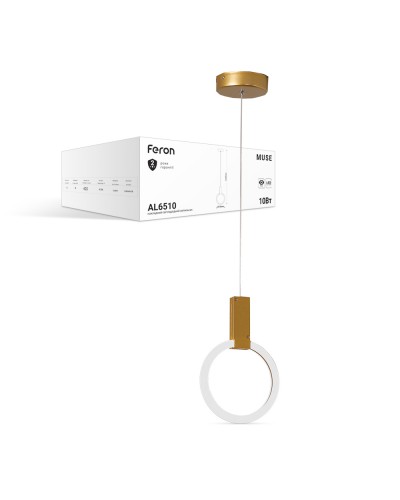Светодиодный светильник Feron AL6510 MUSE 10W (40242)