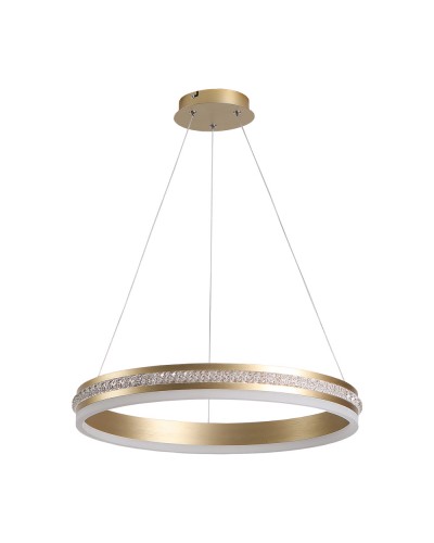 Светодиодный светильник Feron AL6610 SHINE LEVITATION 50W золото (40284)