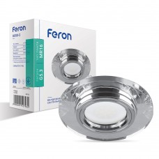 Встроенный светильник Feron 8050-2 серебро серебро (20112)