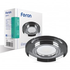 Встроенный светильник Feron 8060-2 серое серебро (20090)