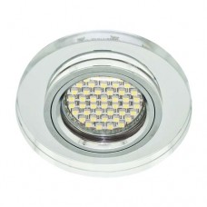 Встраиваемый светильник Feron 8060-2 с LED подсветкой (28490)