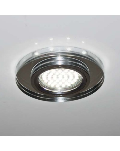 Встраиваемый светильник Feron 8060-2 с LED подсветкой (28490)