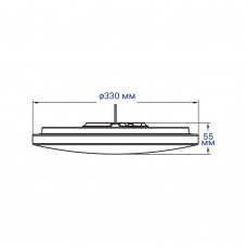 Светодиодный светильник Feron AL533 20W 6500К (40221)