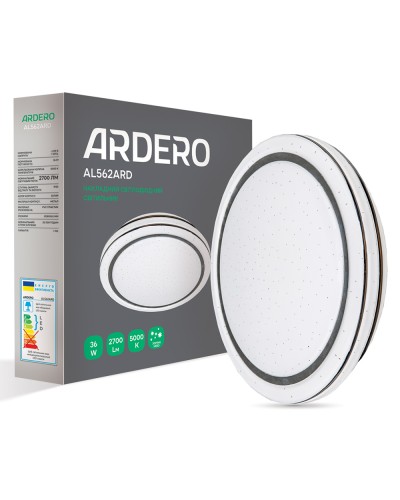 Світлодіодний світильник Ardero AL562ARD 36W 5000К зоряне небо (80177)