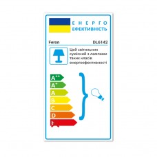 Встроенный необратимый светильник Feron DL6142 черный (01795)