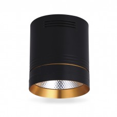 Светодиодный светильник Feron AL542 10W Черное золото (32590)
