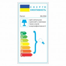 Светильник Feron ML304 черный (32969)
