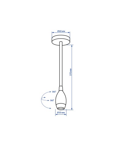 Накладной поворотный LED светильник Feron AL7720 белый (41228) Накладной поворотный LED светильник Feron AL7720 белый (41228)