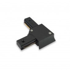 Коннектор угловой LD1001 черный (10321)