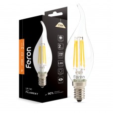 Светодиодная лампа Feron LB-160 7Вт E14 2700K свеча (40084)