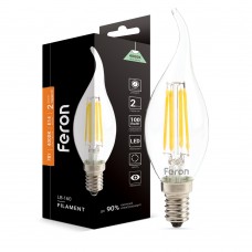 Светодиодная лампа Feron LB-160 7Вт E14 4000K свеча (40085)