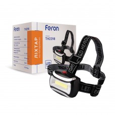 Фонарь налобный на батарейках Feron TH 2298 3*ААА (01950)
