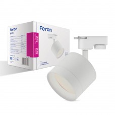 Трековый светильник под лампу Feron ML363 GX53 IP20 белый (40146)