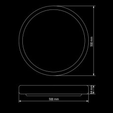 Светильник LED Biom SMART SML-R08-80/2 3000-6000K (00-00017807)