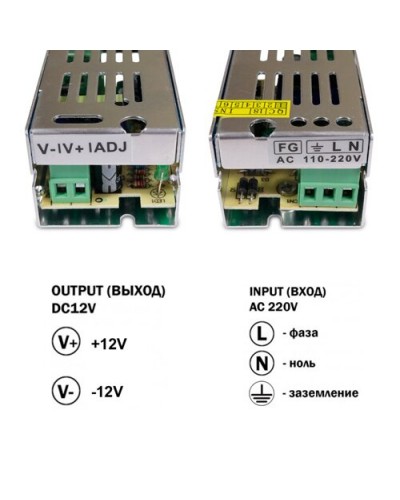 Блок живлення OEM DC12 15W 1,25А TR15-12 (00-00000975) Блок живлення OEM DC12 15W 1,25А TR15-12 (00-00000975)