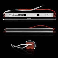 Блок питания BIOM Professional DC12 24W 2А stick герметичный (00-00019655)