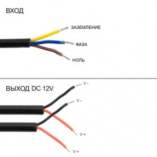 Блок питания BIOM Professional DC12 600W 50А герметичный (00-00020716)