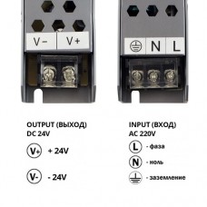 Блок питания BIOM Professional DC24 60W BPU-24-60 2.5А (00-00020717)