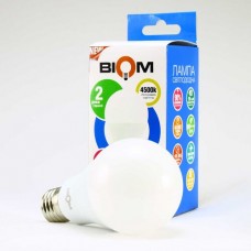 Светодиодная лампа Biom BT-516 A65 15W E27 4500К матовая (00-00001434)