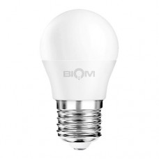 Светодиодная лампа Biom BT-584 G45 9W E27 4500К матовая (00-00012229)