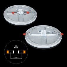 Светильник LED Biom СL-R22W-5/2 NEW 22Вт круглый 5000К (00-00014091)