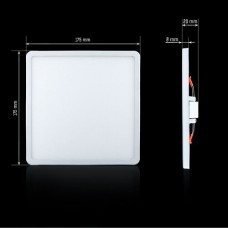 Светильник LED Biom СL-S18W-5/2 NEW 18Вт квадратный 5000К (00-00014095)