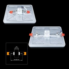 Светильник LED Biom СL-S18W-5/2 NEW 18Вт квадратный 5000К (00-00014095)