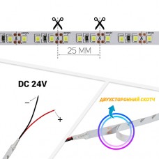 Светодиодная лента BIOM Professional BPS-G3-24-2835-120-WW-20 негерметичная, 1м (00-00022695)