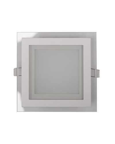 LED-панель Luxel со стеклянным декором 100х100х30мм 220-240V 6W (DLSG-6N)
