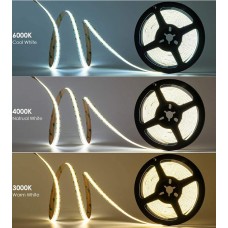 LED лента PROLUM 24V IP20 Нейтральный-Белый 3800-4300K (350004)