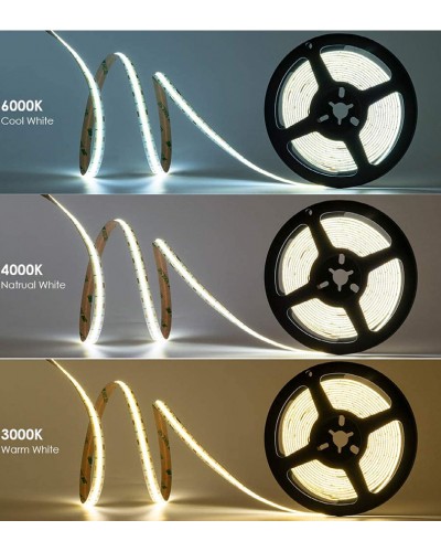 LED лента PROLUM 24V IP20 Нейтральный-Белый 3800-4300K (350004)