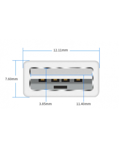 Кабель USB 2.0 PROLUM - 1М Черный (503044)
