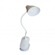 LED світильник настільний Білий з акумулятором та з кріпленням (EH-051)