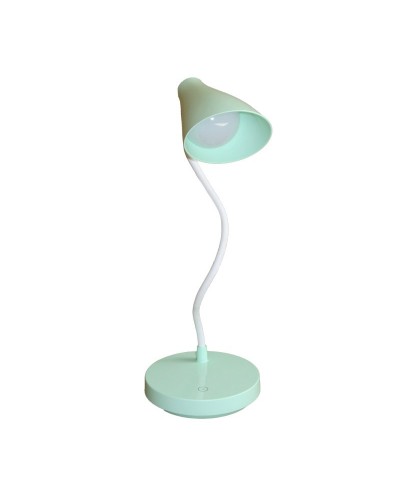 LED светильник настольный конусный Голубой с аккумулятором (EH-071CYAN) LED светильник настольный конусный Голубой с аккумулятором (EH-071CYAN)
