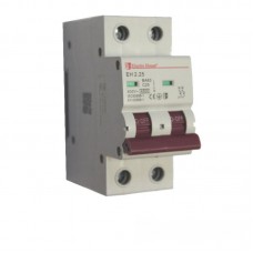 Автоматичний вимикач 2  полюси 25 A (EH-2.25)