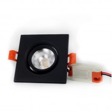 LED потолочный светильник Черный 5Вт угол поворота 45° 4100К (EH-CLM-01)
