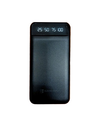 Power Bank 10000 mAh с фонариком type-c Черный (EH-P-01-B)