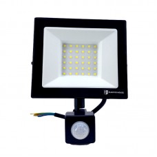 LED прожектор с датчиком движения 50 Вт 6500К 4500 Лм IP65 (EH-LP-214)