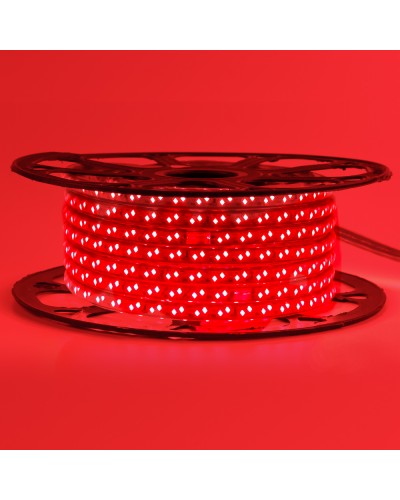 Led стрічка 220В червона smd2835 120LED/m 12W IP65, 1м (1017848)
