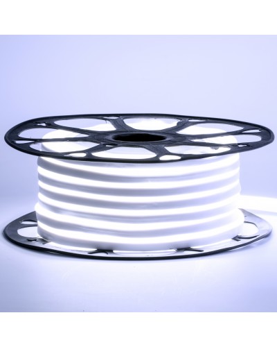 Led неон 220В белый холодный AVT-1 smd2835 120LED/m 7W IP65, 1м (S-18743)