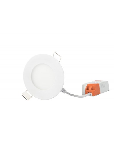 Світильник точковий врізний ЄВРОСВІТЛО 3Вт коло LED-R-90-3 (000039168) (000039168)